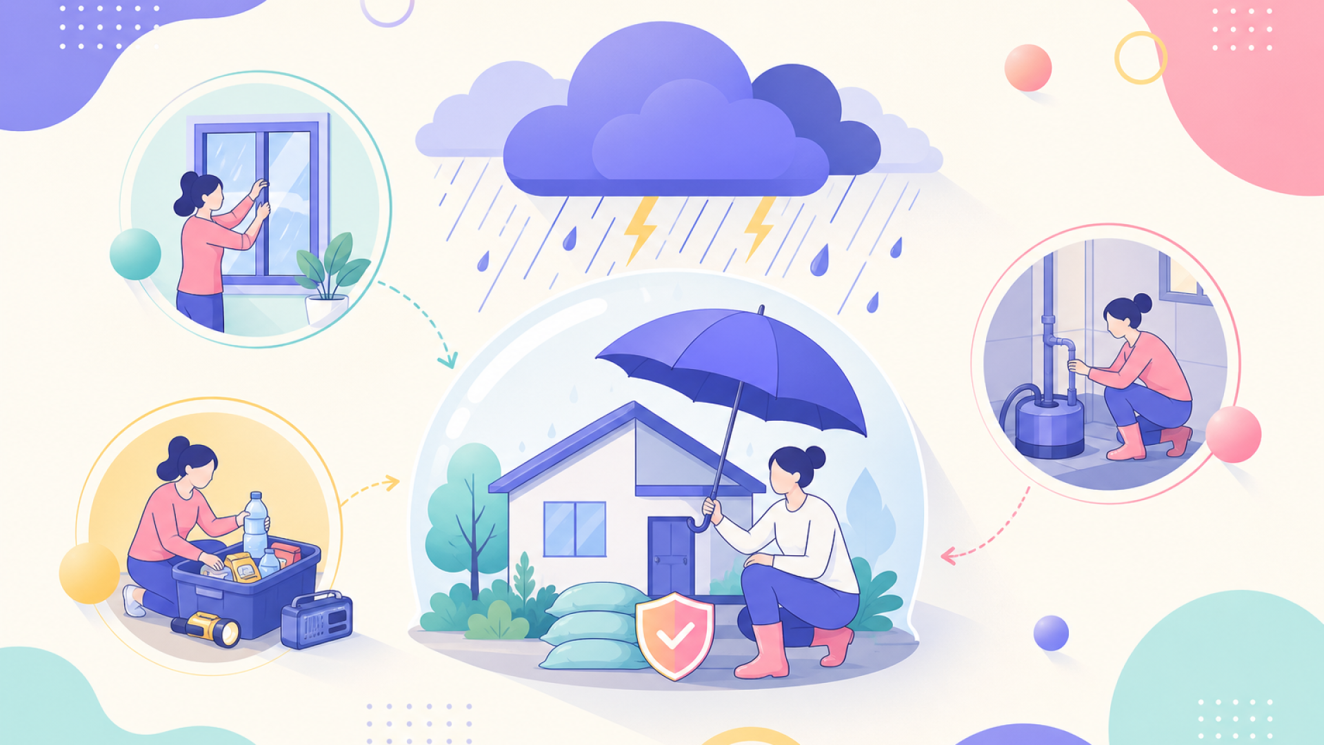 跑跑小編帶你看：極端氣候下的2026梅雨季！專家教你3招應對連續強降雨的居家防護策略